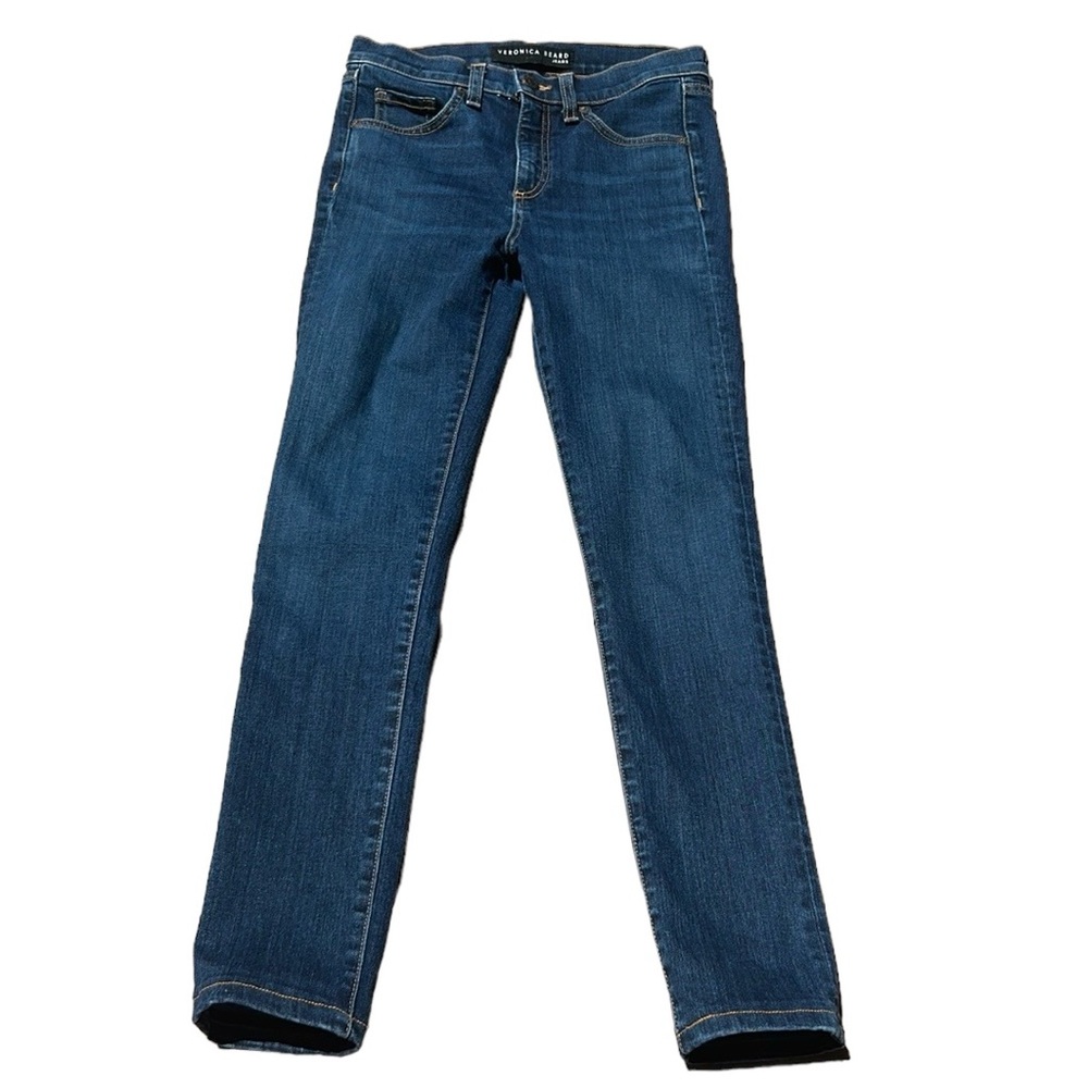 Veronica Beard Kate 10" Skinny Jeans